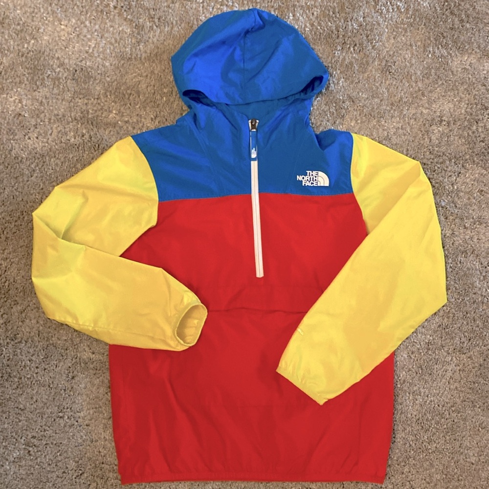 Northface Color block Raincoat
